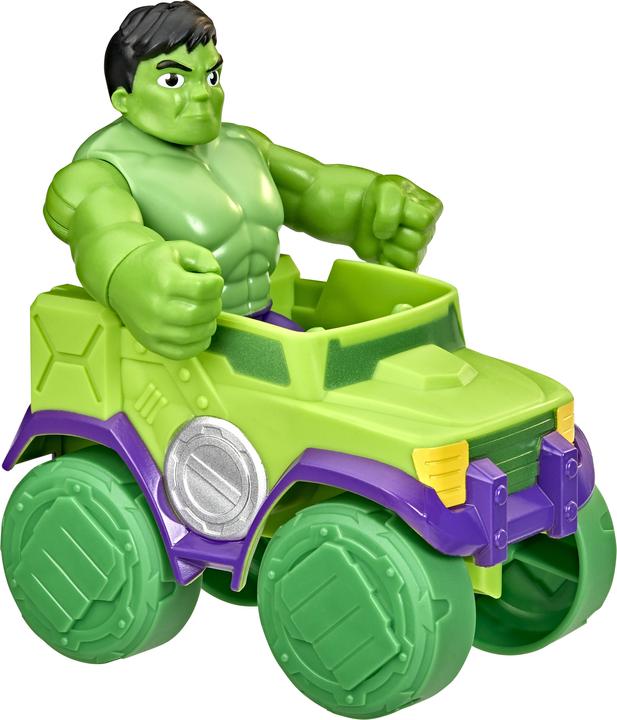 Produktbild Hasbro Hulk Action-Figur und Schmetter-Truck-Fahrzeug