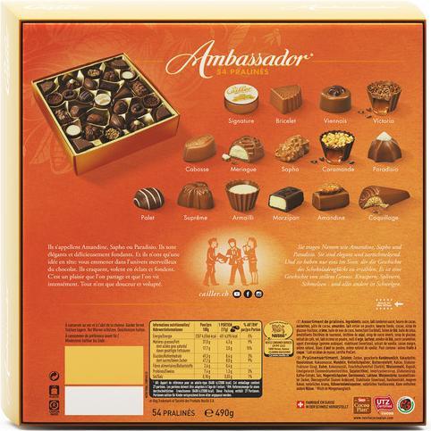 Immagine prodotto Cailler Ambassador (490 g)