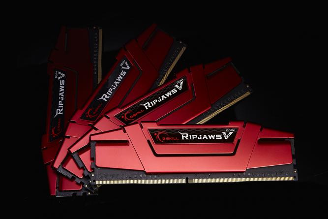 Produktbild G.Skill Ripjaws V (4 x 16GB, 2133 MHz, DDR4-RAM, DIMM)