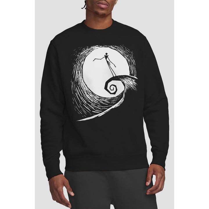 Immagine prodotto The Nightmare Before Christmas Felpa Jack Silhouette Lunare Adulto Unisex (M)