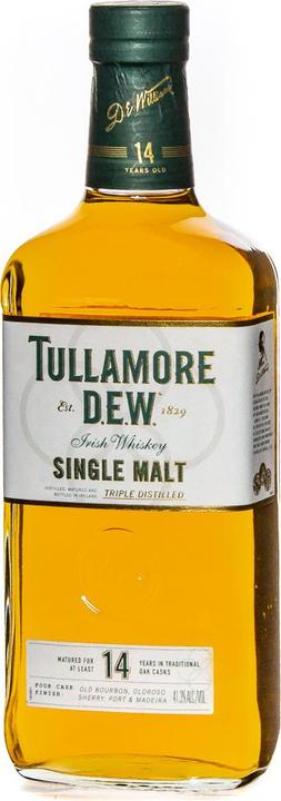Produktbild Tullamore Dew 14 Years Old Single Malt Irish Whiskey mit Etui (Single Malt, Irish Whiskey)