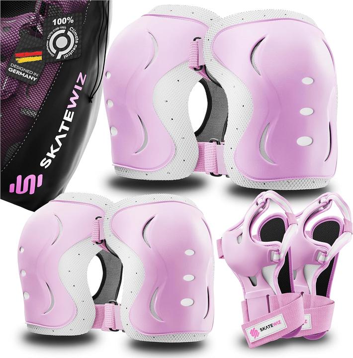 Produktbild Skatewiz Schoner-Set (M, Knieschoner, Handgelenkschoner, Ellbogenschoner, 6 Stück)