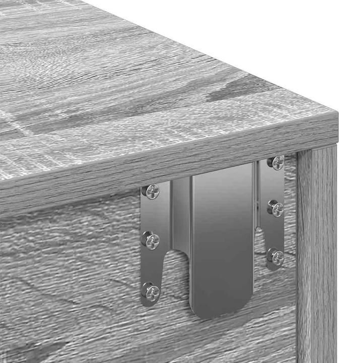 Image du produit VidaXL Étagère murale avec tiroirs Gris Sonoma 100x36x19 cm Bois composite