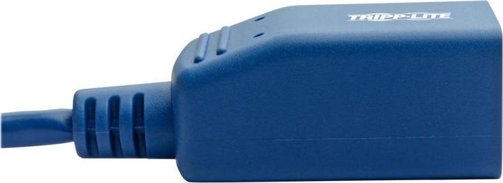 Actual product image Eaton Console Rollover Cable Adapter for CISCO RJ45 M/F Blue 12.7cm 5inch (UTP, CAT6, 12.70 m)