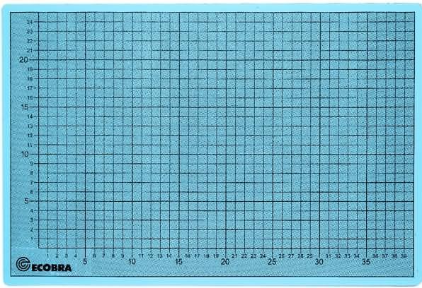 Produktbild Ecobra Schneideunterlage - einseitig verwendbar (45 x 30 cm)