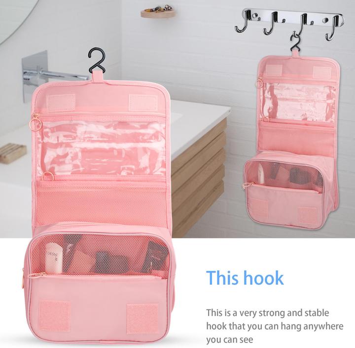 Produktbild Intirilife Wasserfeste Kosmetiktasche in ROSA