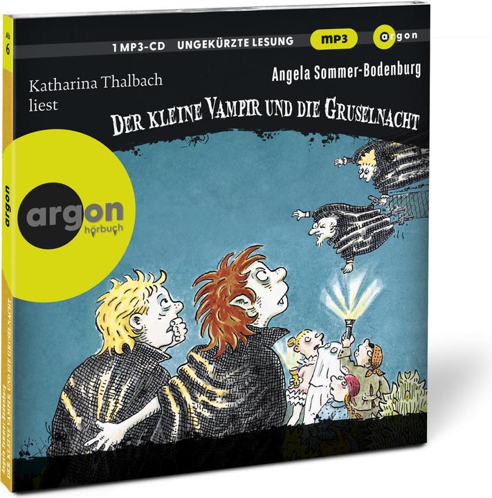 Produktbild Der kleine Vampir (19) und die Gruselnacht (mp3) (Henrik Albrecht, Angela Sommer-Bodenburg, Amelie Glienke, Dirk Kauffels, Katharina Thalbach, Deutsch)