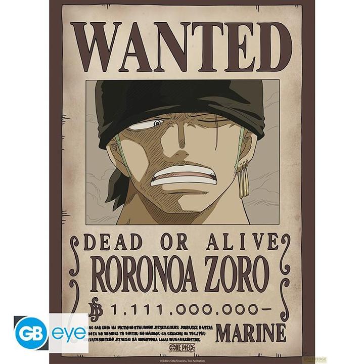 Image du produit ABYstyle Wanted Luffy & Zoro