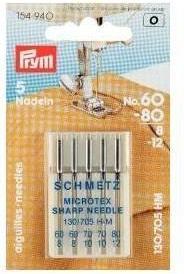 Produktbild Prym Nähmaschinennadel Microtex Nr. 60-90