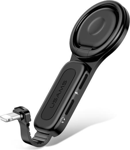 Actual product image Usams AU06 2in1 lightning station (Lightning, 3.5mm jack)