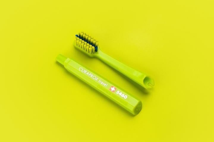 Actual product image Curaprox CS 5460 Travel Set Ortho refill green (Soft, 2 x)