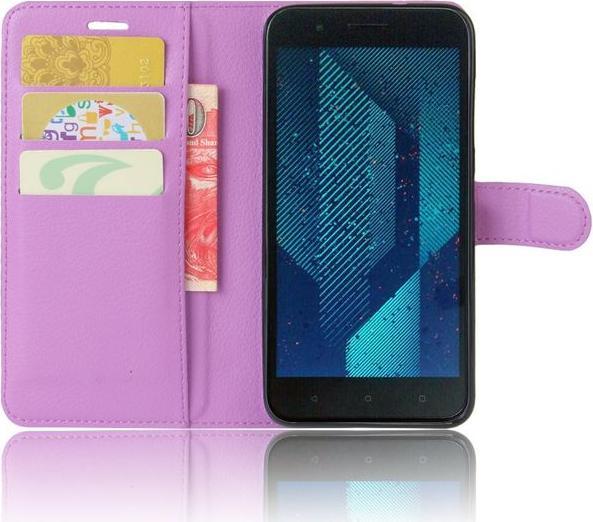 Produktbild MU Classic Litchi Leder Bookcover Series (HTC One X10)