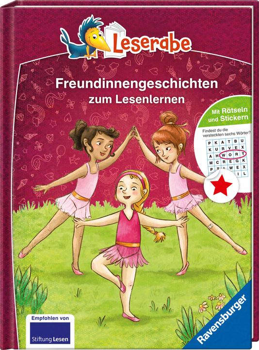 Produktbild Ravensburger Leserabe - Sonderausgaben: Freundinnengeschichten zum Lesenlernen (Deutsch, Barbara Peters, Marlene Jablonski, Larisa Lauber, Ramona Wultschner, 2024)
