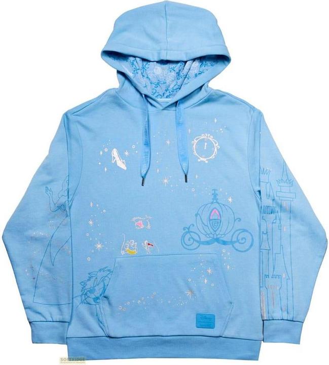 Loungefly Disney by Kapuzenpullover Unisex Cinderella 75th Anniversary Grösse XXL (XXL)