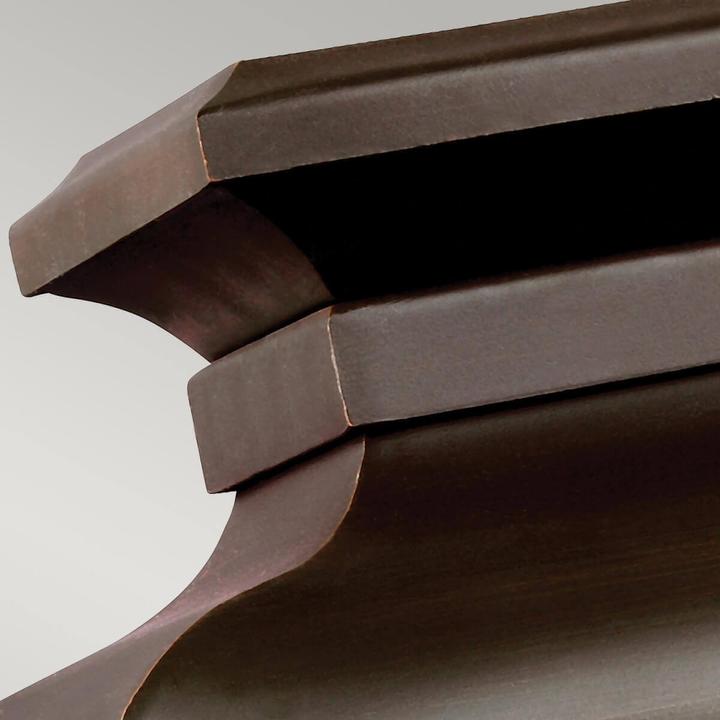 Produktbild Elstead Lighting Pediment Aussen-Wandleuchte E14 2-fach 32cm Dunkel gealtertes Kupfer IP44 (E14)