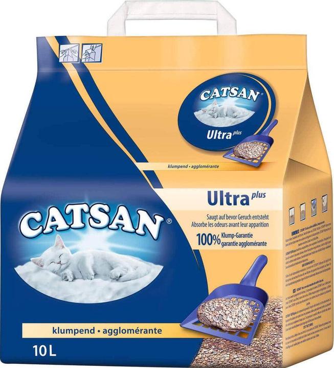 Actual product image Catsan Ultra Plus (Clumping, Neutralizing, Biodegradable, 10.30 kg)