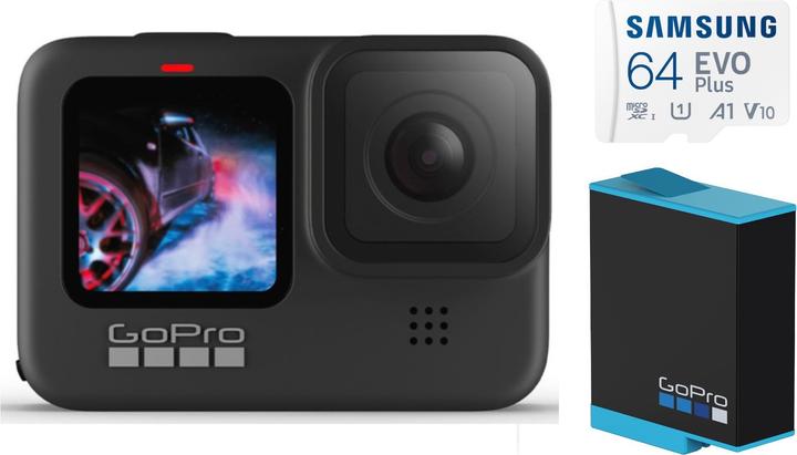 Produktbild GoPro Hero 9 Bundle (60p, WLAN, Bluetooth)