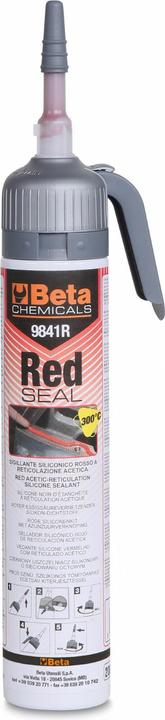 Beta Tools Silikon-Dichtungsmittel Rot 300 Grad (Zusätzliche Polsterung)