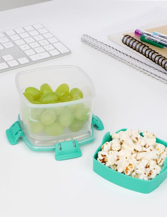 Actual product image Sistema Snacks To Go food container