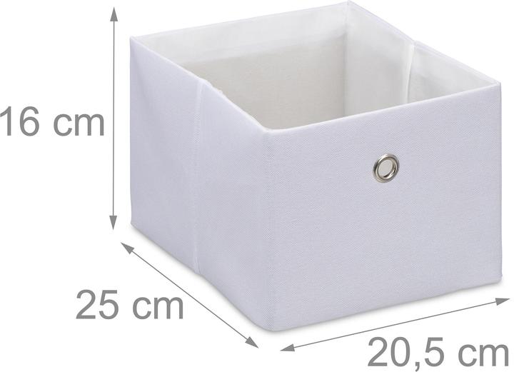 Image du produit Relaxdays 2x boîte de rangement (20.5 x 25 x 16 cm, 8 l)
