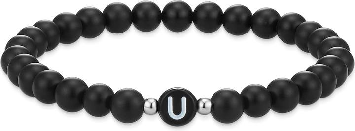 Eastside Unisex Buchstaben Achat schwarz 19,0 cm - 11776 (19 cm, Achat)