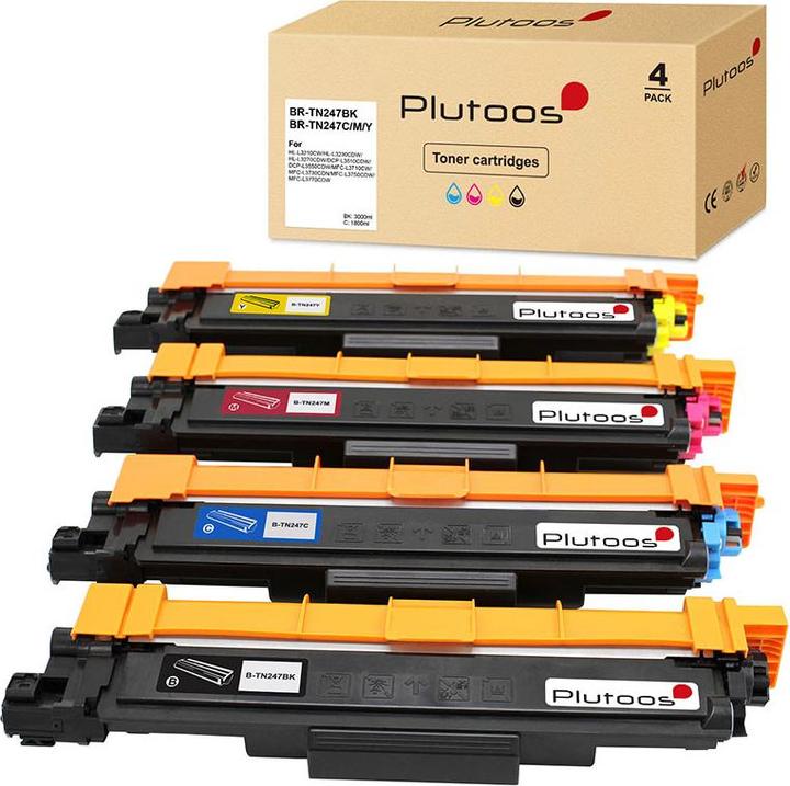 Plutoos TN-247/TN-243 (M, C, Y, BK)