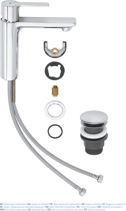 Image du produit Grohe Mitigeur monocommande linéaire pour lavabo S-Size