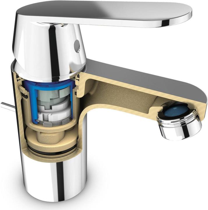 Actual product image Grohe Eurosmart Cosmopolitan single-lever basin mixer S-Size