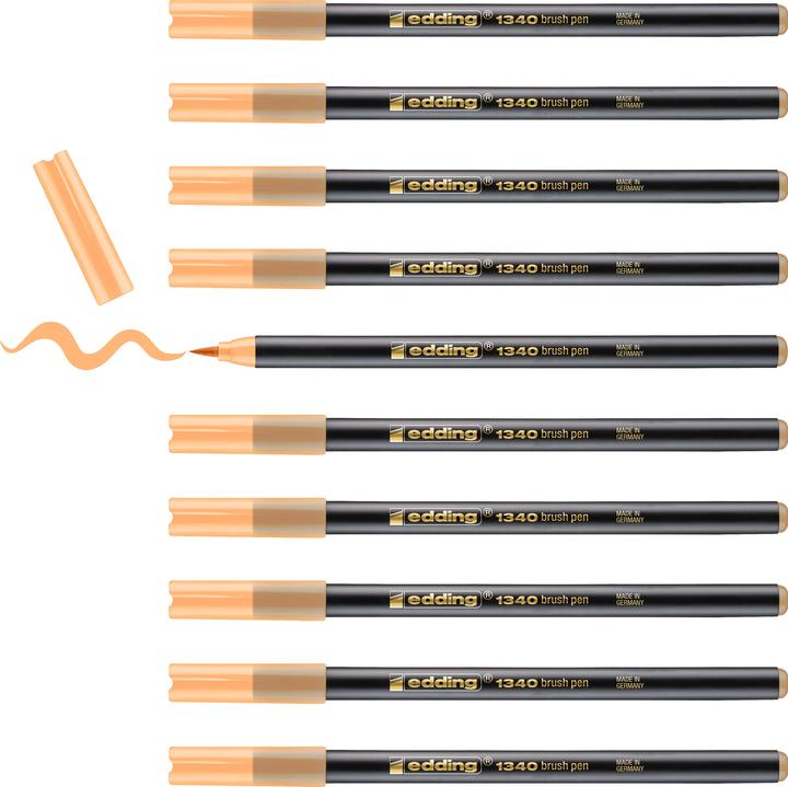 Produktbild Edding Brushpen 1340 (Hellorange, 1 x)