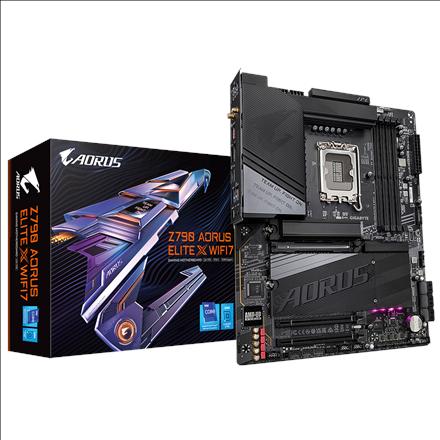 Actual product image Gigabyte Z790 AORUS ELITE X WIFI7 (LGA 1700, Intel Z790 Express, ATX)