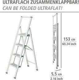 Produktbild Wenko Haushaltsleiter (Trittleiter, 44 cm)