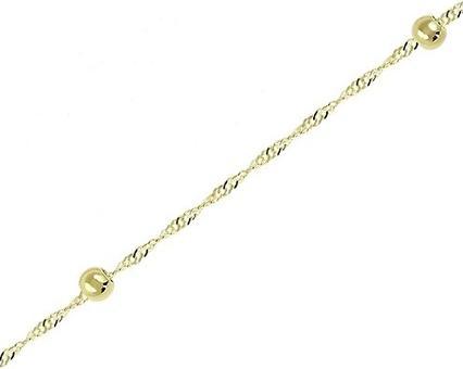 Brilio Gold bracelet for women Lambá 18 cm 261 115 00277 (18 cm)