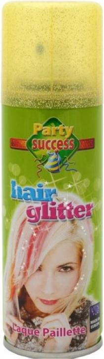 Image du produit Fasnacht Spray à paillettes pour cheveux or
