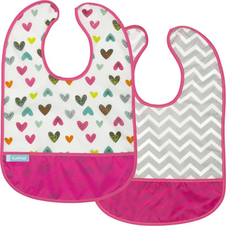 Kushies CleanBib ohne Ärmel 2er Pack