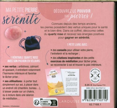 Produktbild Larousse pratique Le petit livre de la sérénité : méditation, lâcher-prise, apaisement (Französisch, Bayle Marie-Laure, 2023)
