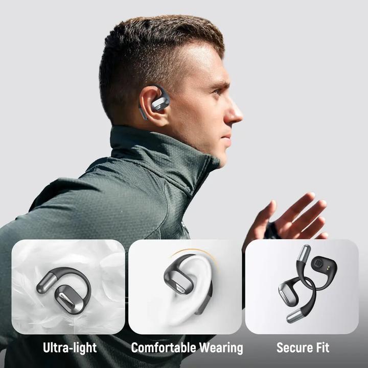 Actual product image Soundpeats HearFit wireless headphones (black) (22 h, Wireless)