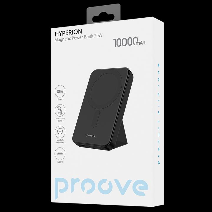 Actual product image Proove power bank Hyperion 20W 10000mAh black (10000 mAh, 20 W)