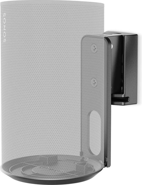 Actual product image Nedis Speaker holder - Compatible with: Sonos Era100 - wall - 3 kg - swivel/tilt - tiltable (1 pcs., Wall installation, Tiltable, Rotatable)