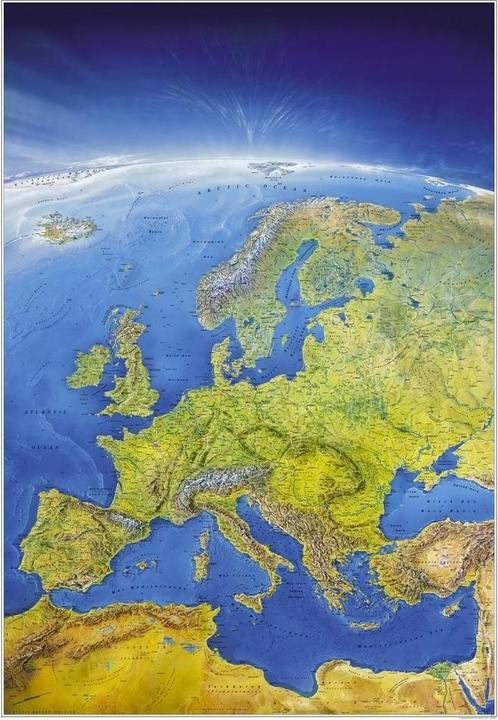 Produktbild Das Grosse Europa-Panorama. Poster-Karte