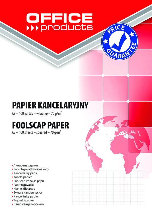 Image du produit Office Products Papier kancelaryjny, grill, A3, 100ark. (A3, Quadrillé)