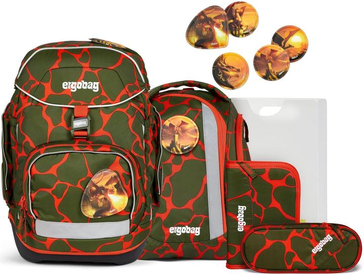 Image du produit Ergobag Set de 6 pièces Ours cracheur de feu Lumi (20 l)