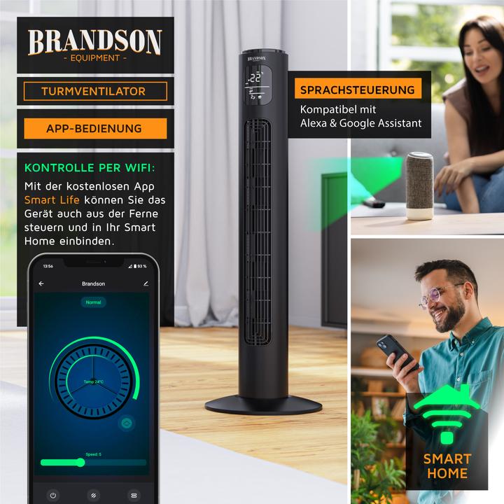 Produktbild Brandson Turmventilator (52 dB)