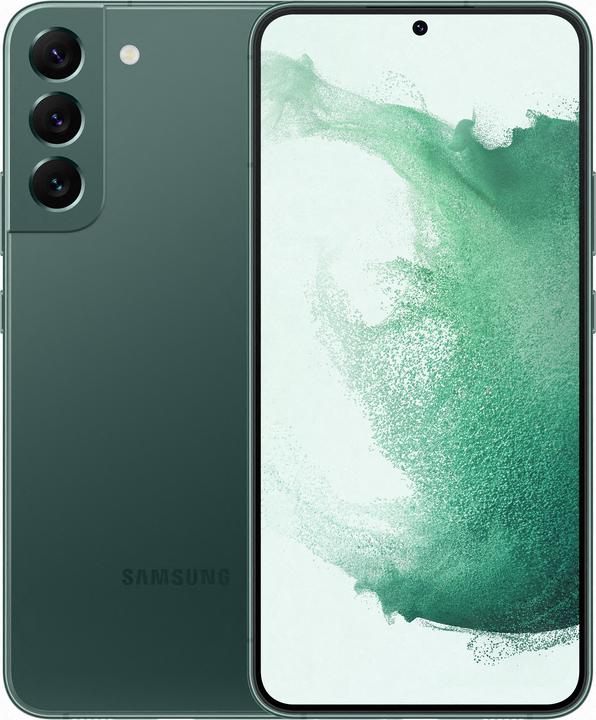 Produktbild Samsung Galaxy S22+ (Snapdragon) (256 GB, Green, 6.60", Dual SIM, 50 Mpx, 5G)