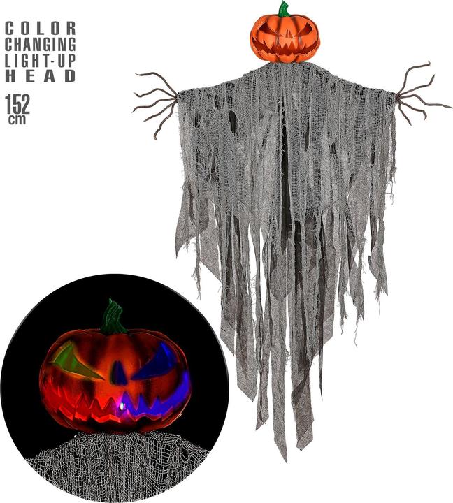 Actual product image Widmann Vogelscheuche Mit Blinkenden Augen 152 cm