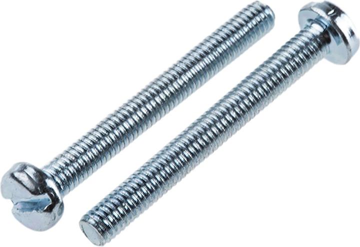 Actual product image Rs Pro Flat head screws slot M3x25mm