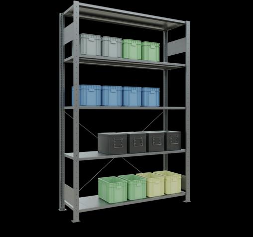 Actual product image Schulte Lagertechnik Boltless shelving