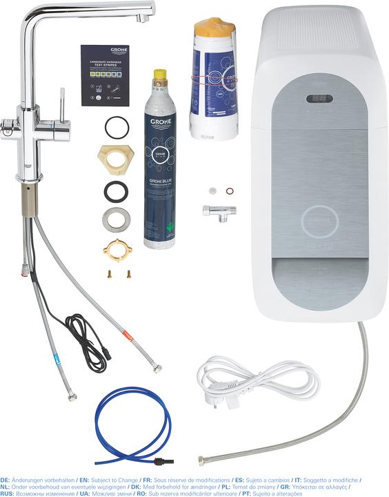 Actual product image Grohe Blue Home L spout starter kit