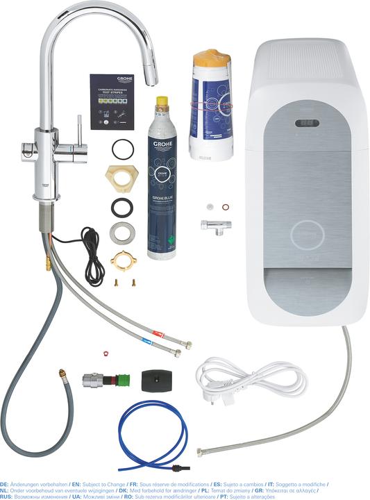 Actual product image Grohe Blue Home C outlet Starter Kit