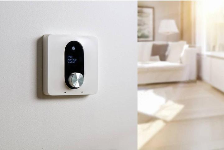 Actual product image Shelly LinkedGo Smart floor heating thermostat