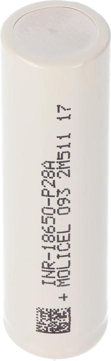 Immagine prodotto Molicel INR18650-P28A 2800mAh 35A Batteria agli ioni di litio, 3,6V - 3,7V non protetta, tariffa flat (18650, 2800 mAh)